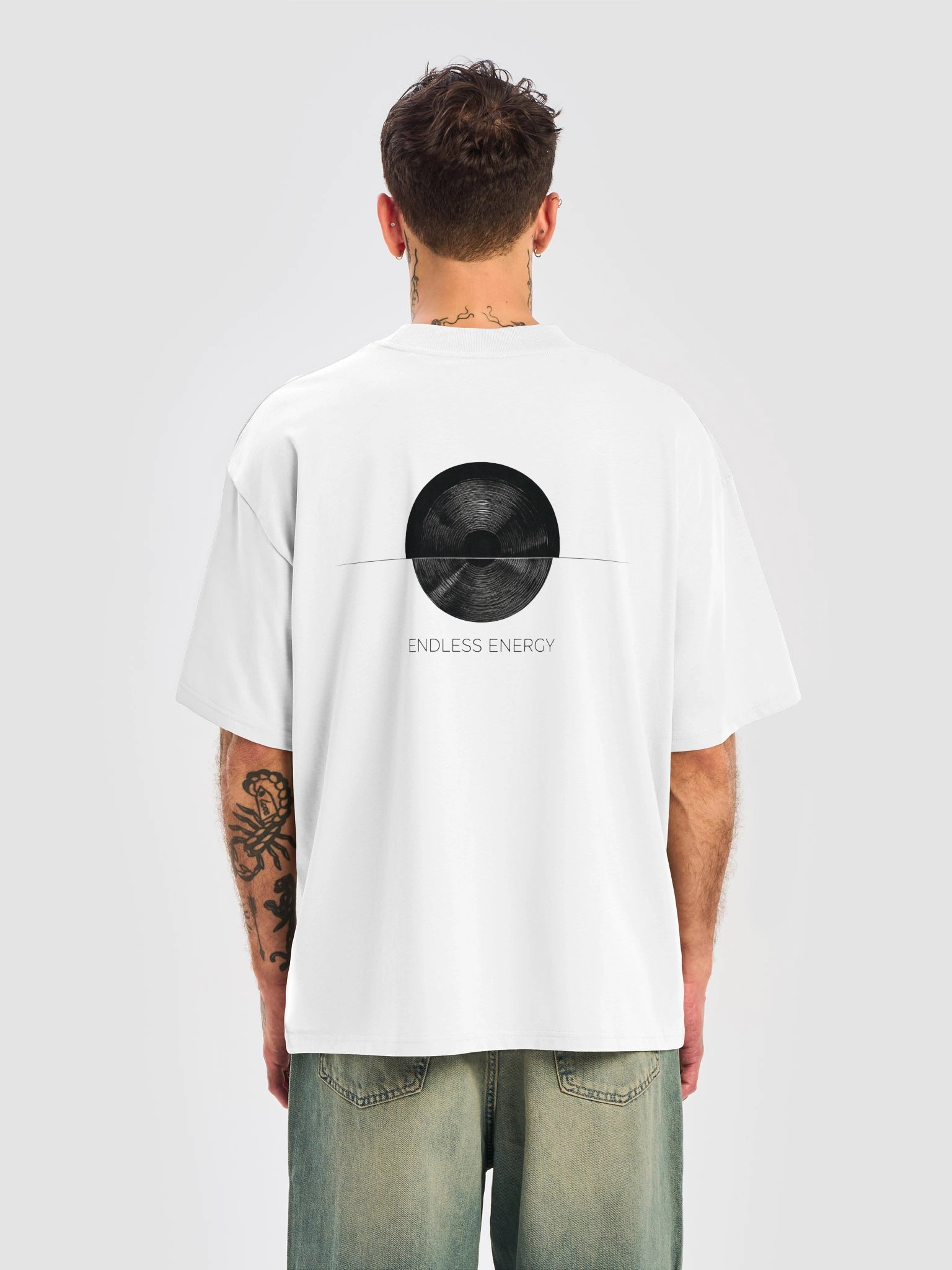 Abstract Energy Unisex Oversized Tee product image (1)