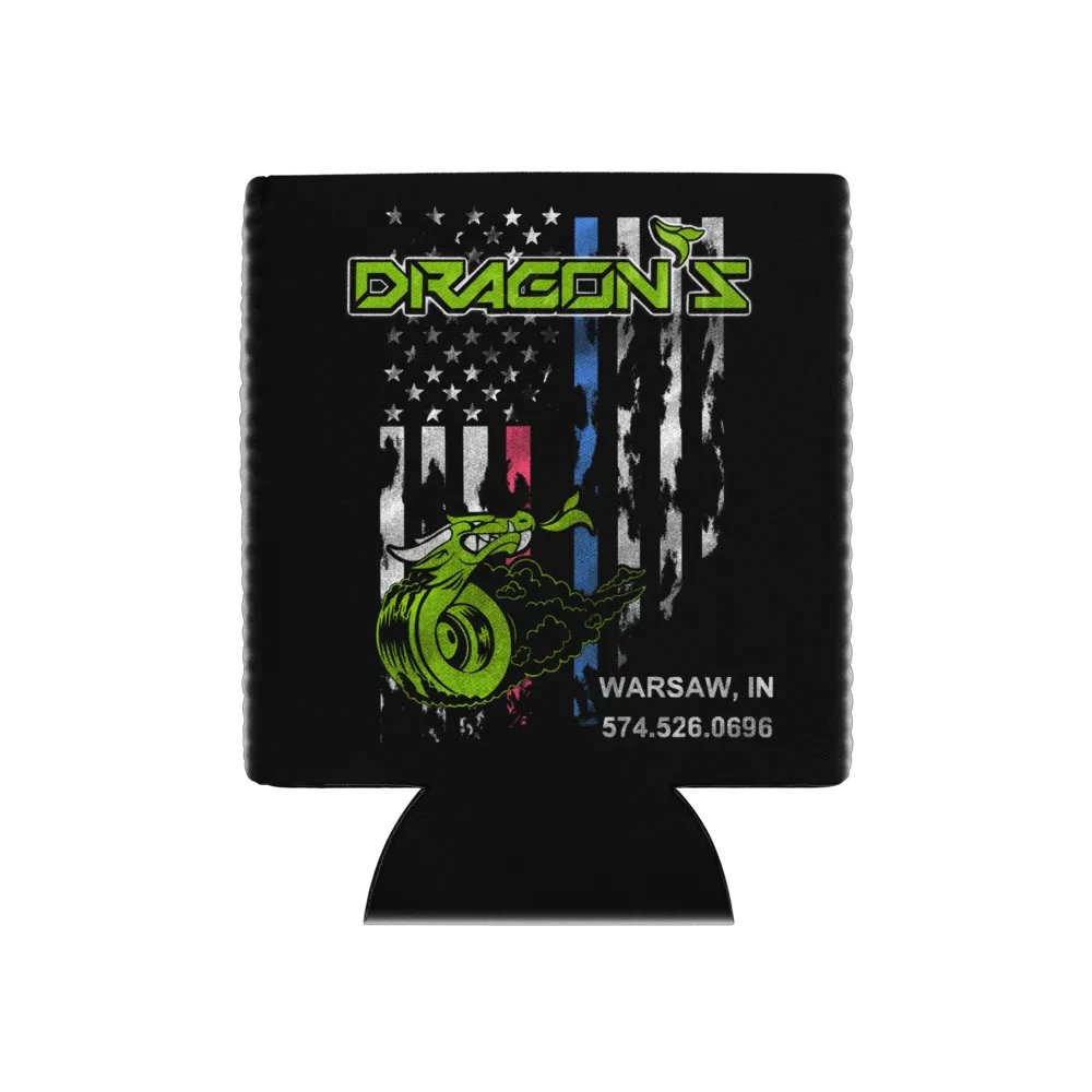 Dragon's Fire Can Cooler Slim and Regular product image (1)