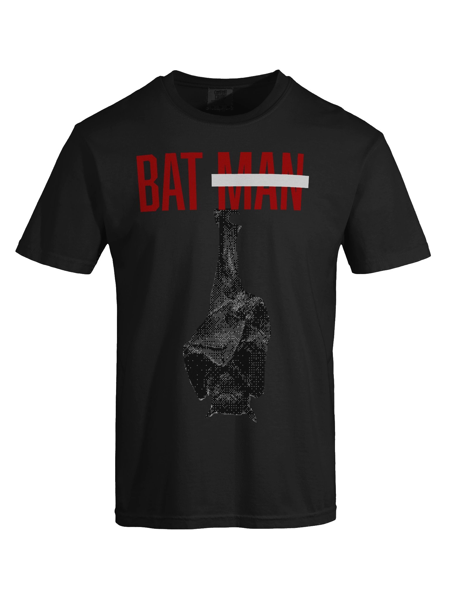 bat black t shirt product image (5)