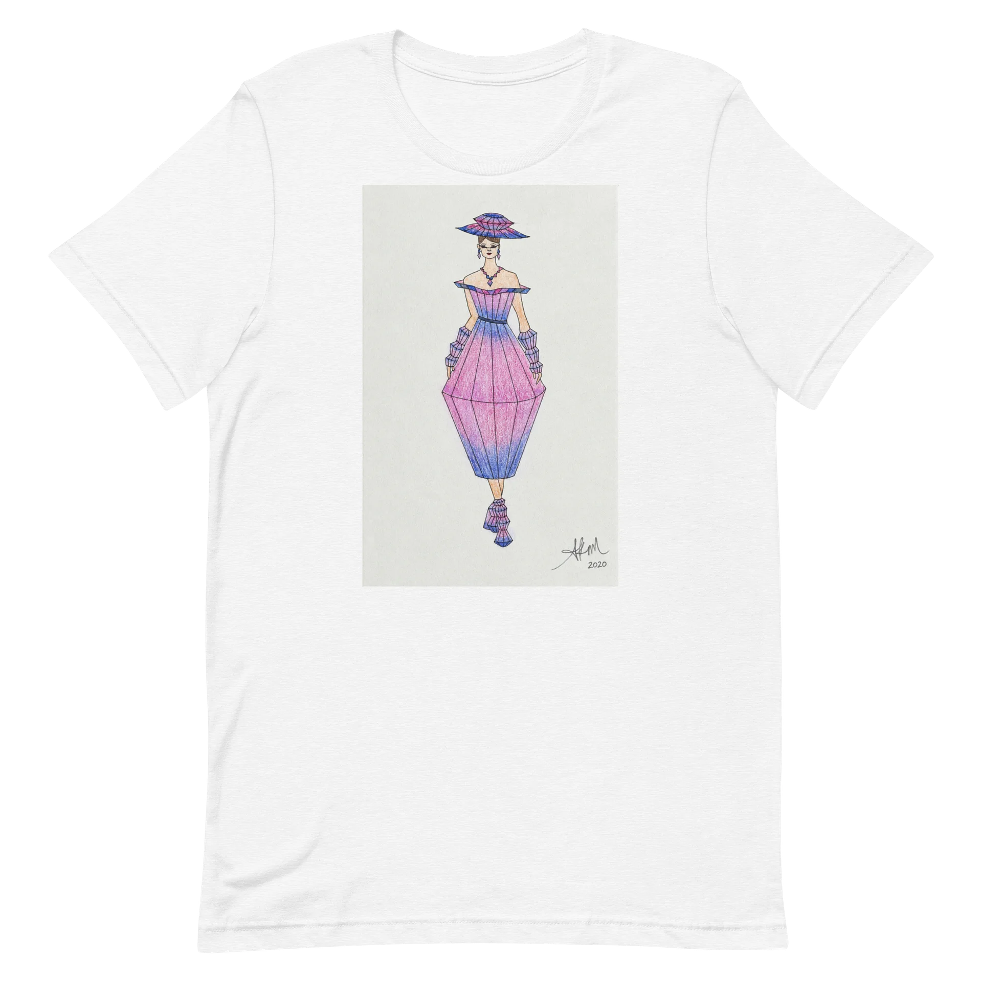 AK’s Gemstone Elegance Fashion Design - T-Shirt (Ver2) product image (2)