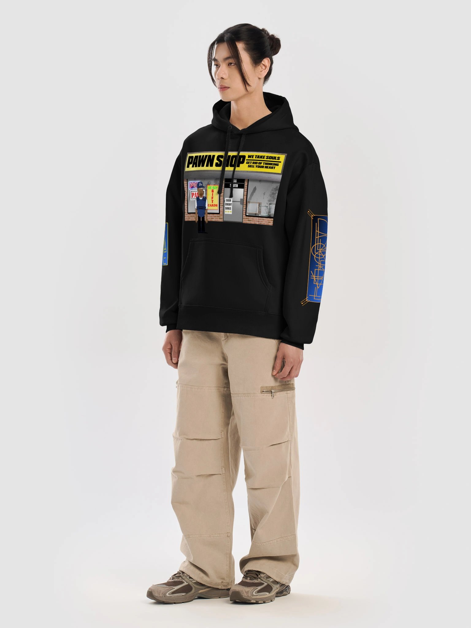 MR. ZEE Pawn Shop Cartoon Streetwear Hoodie product image (19)