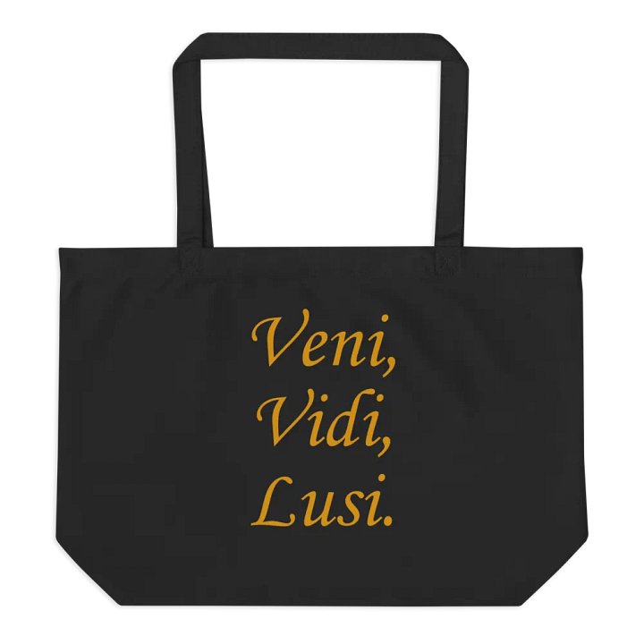 "I came, I saw, I played" Eco-Friendly Shopping Tote product image (1)