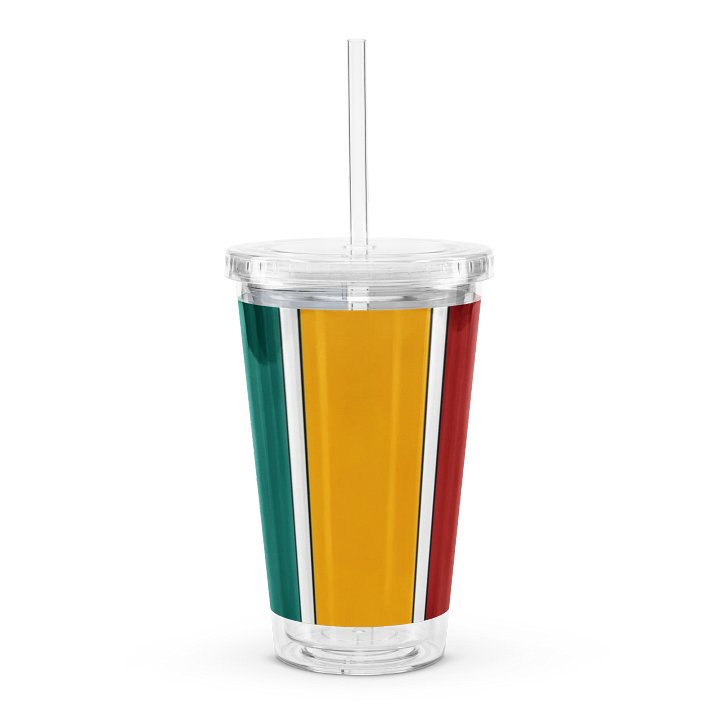 Vibrant Stripes Double Wall Tumbler product image (1)