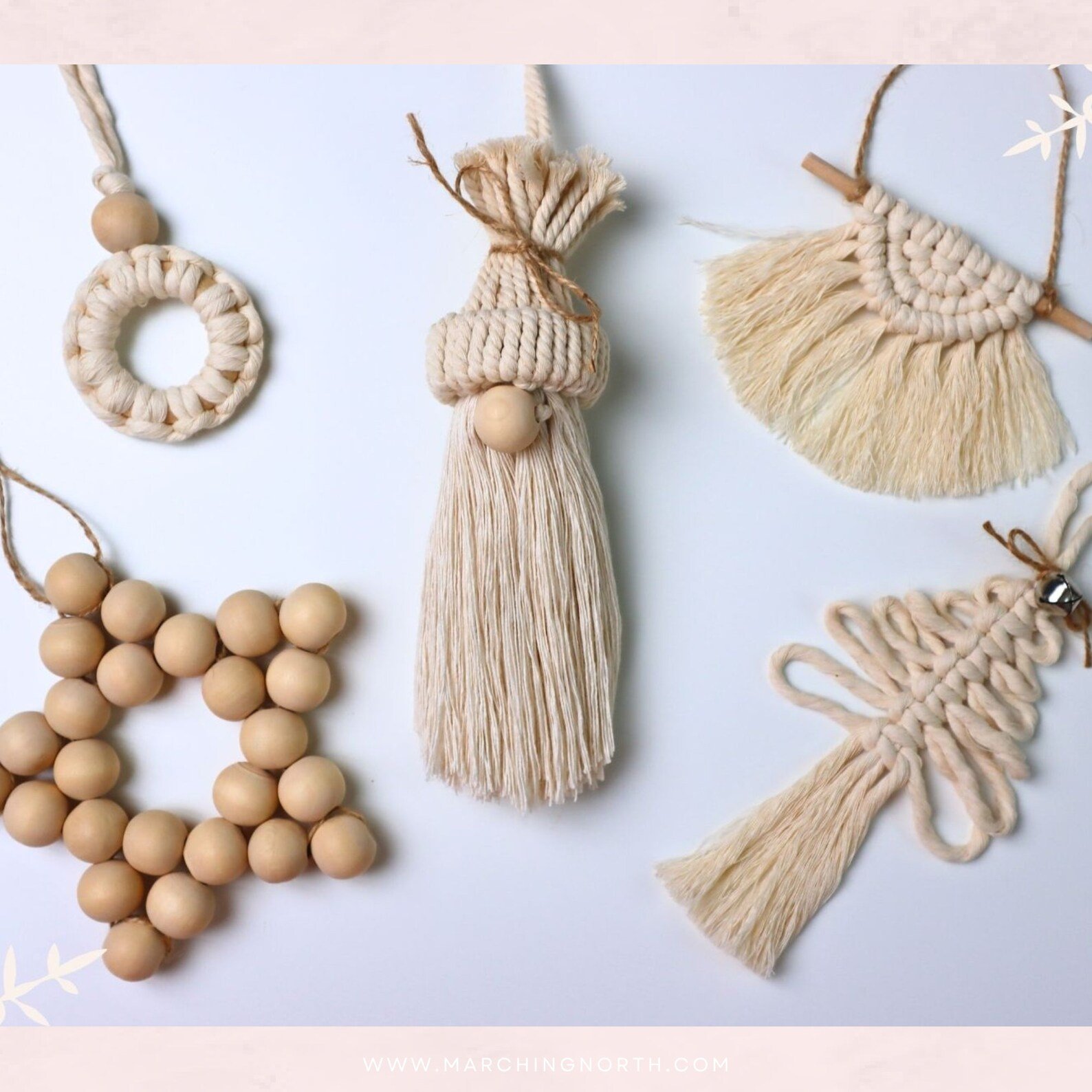 15 Macrame Christmas Ornaments BUNDLE (Digital PDF Patterns) product image (6)