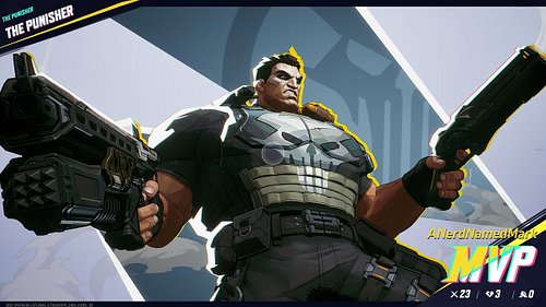 MVP with The Punisher in Marvel Rivals, I should probably learn how to play as him more 😅 #marvelrivals #ps5 #videogames
