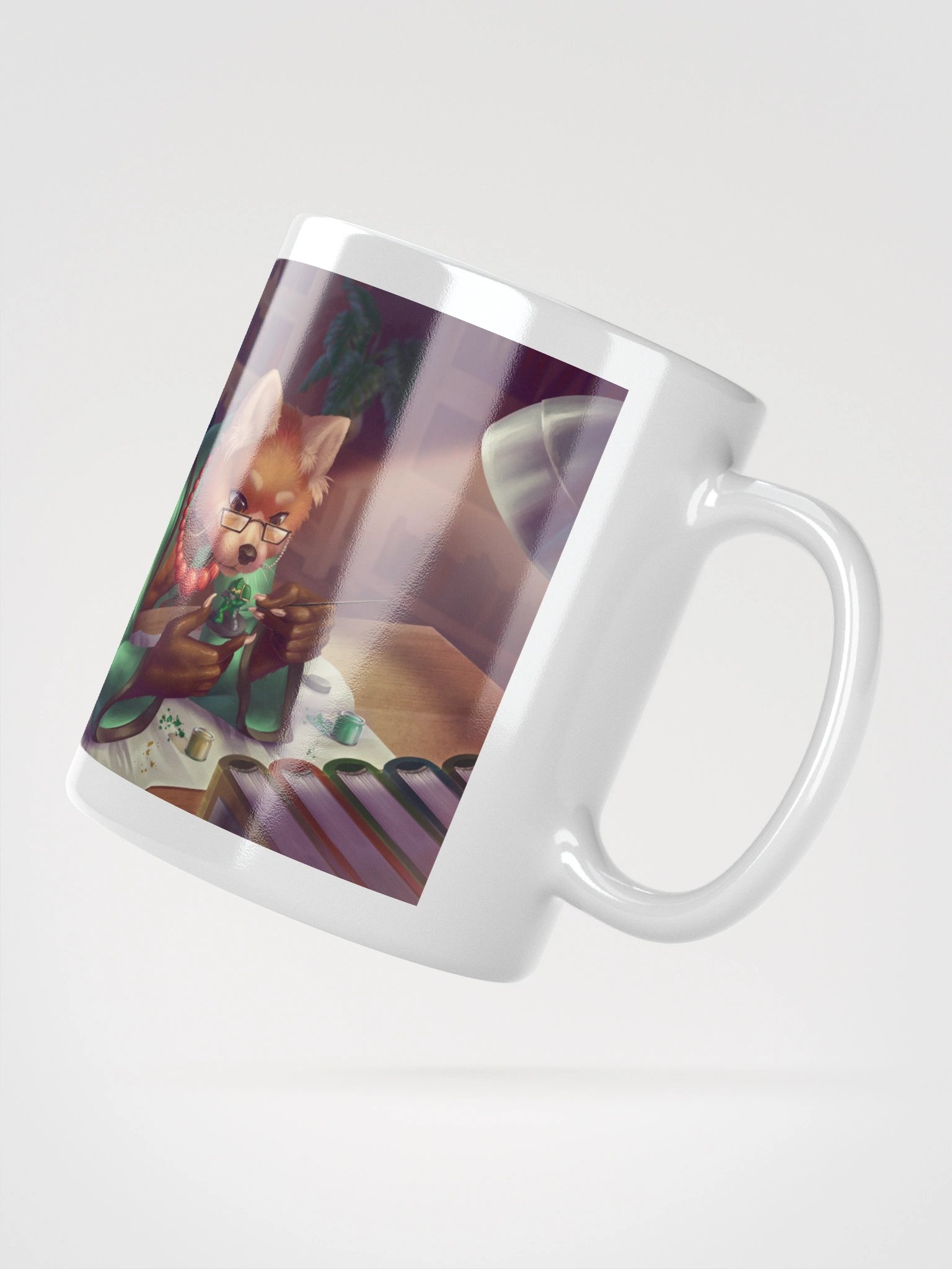 Painterly Panda Mug product image (7)