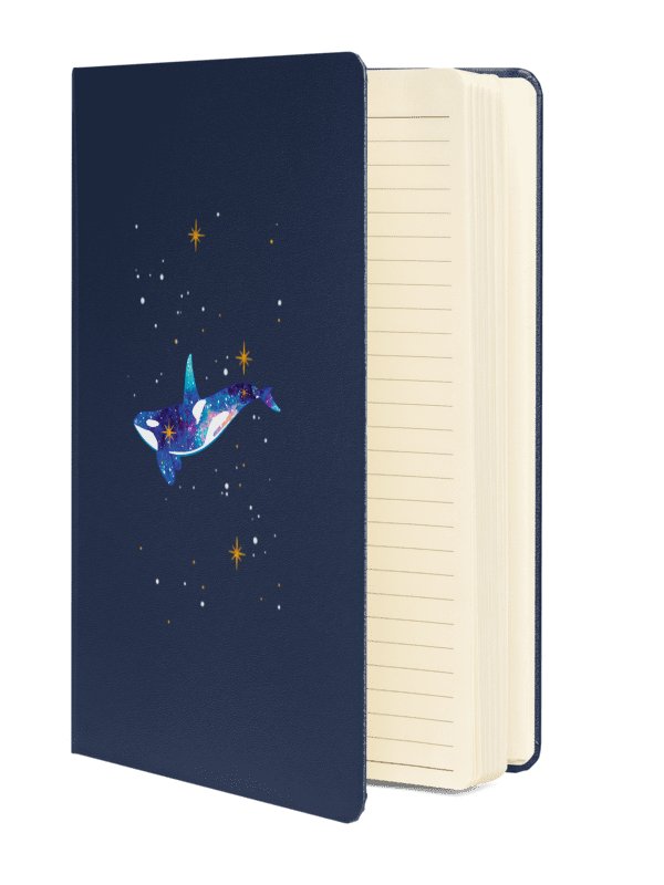 Galaxy Orca - Hardcover Notebook product image (2)