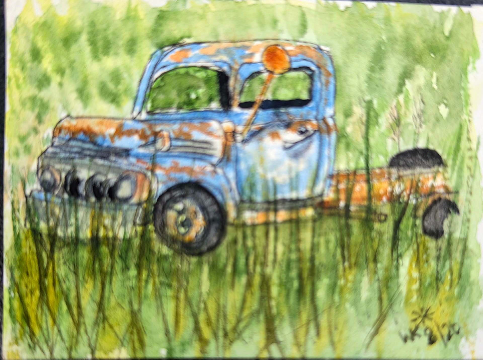 Ancient Blue - Mile Marker Bumblebee Meadows, ID product image (1)