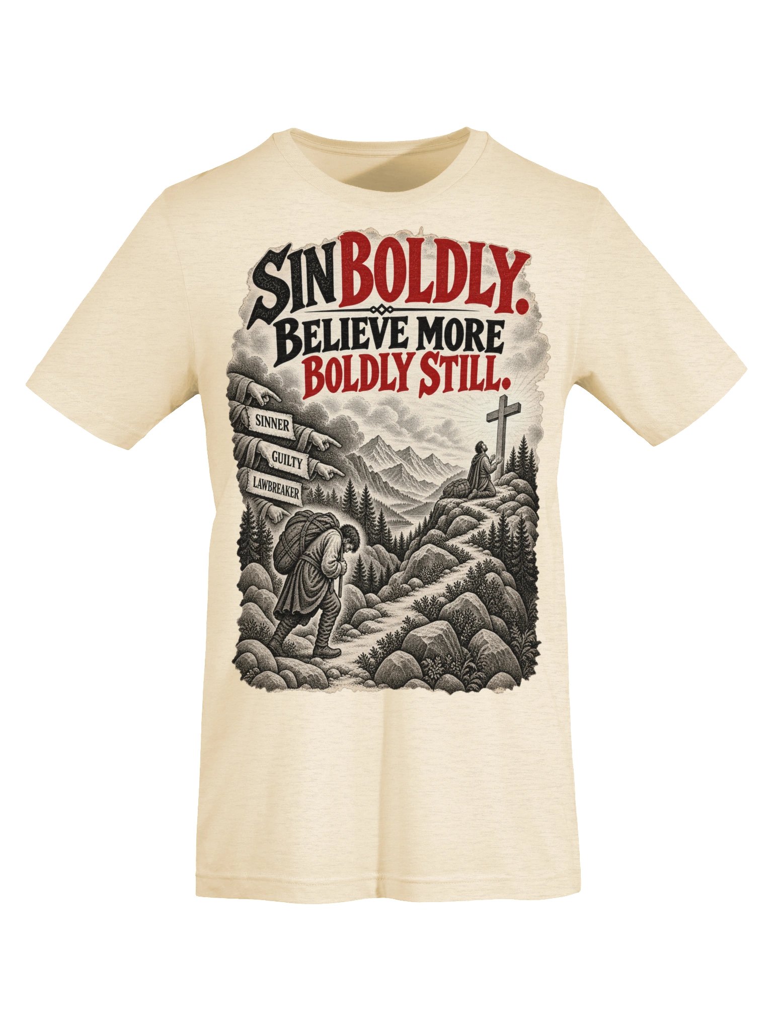 Sin Boldly T-shirt product image (117)