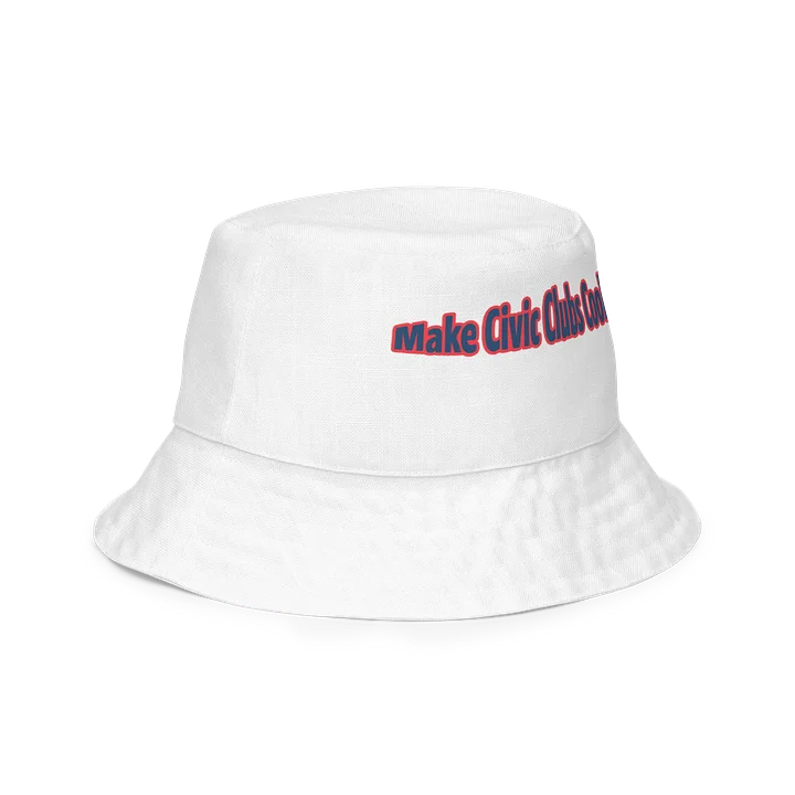 Make Civic Clubs Cool Again™ Too Cool Bucket Hat product image (2)