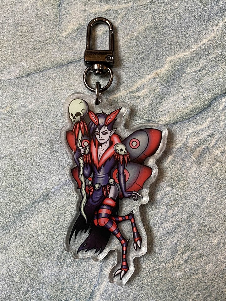 Ashur Acrylic Keychain product image (1)