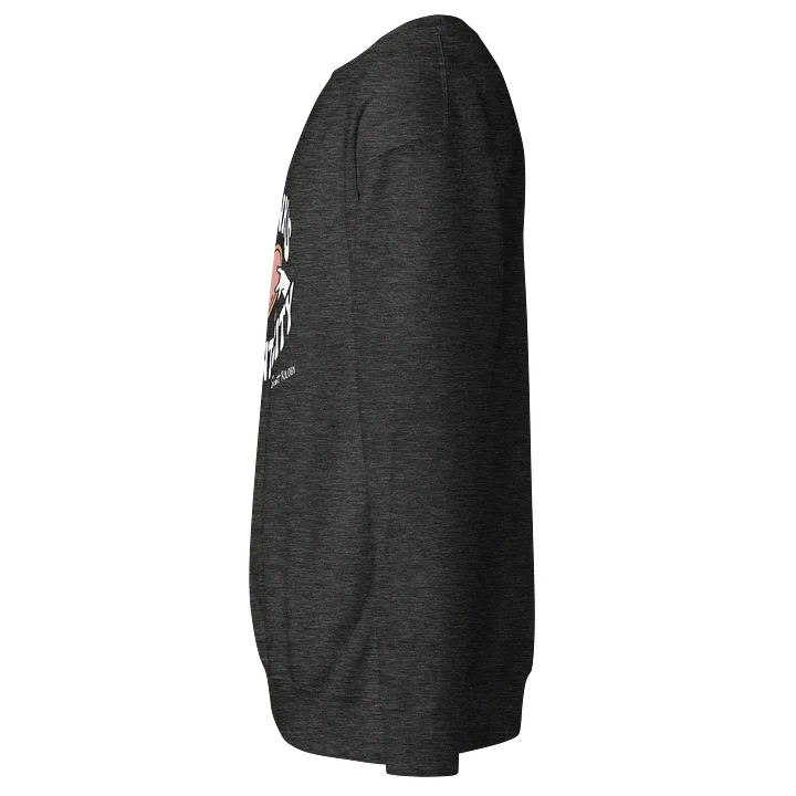 “My Kink Is Authenticity” Charcoal Heather Sweatshirt product image (2)