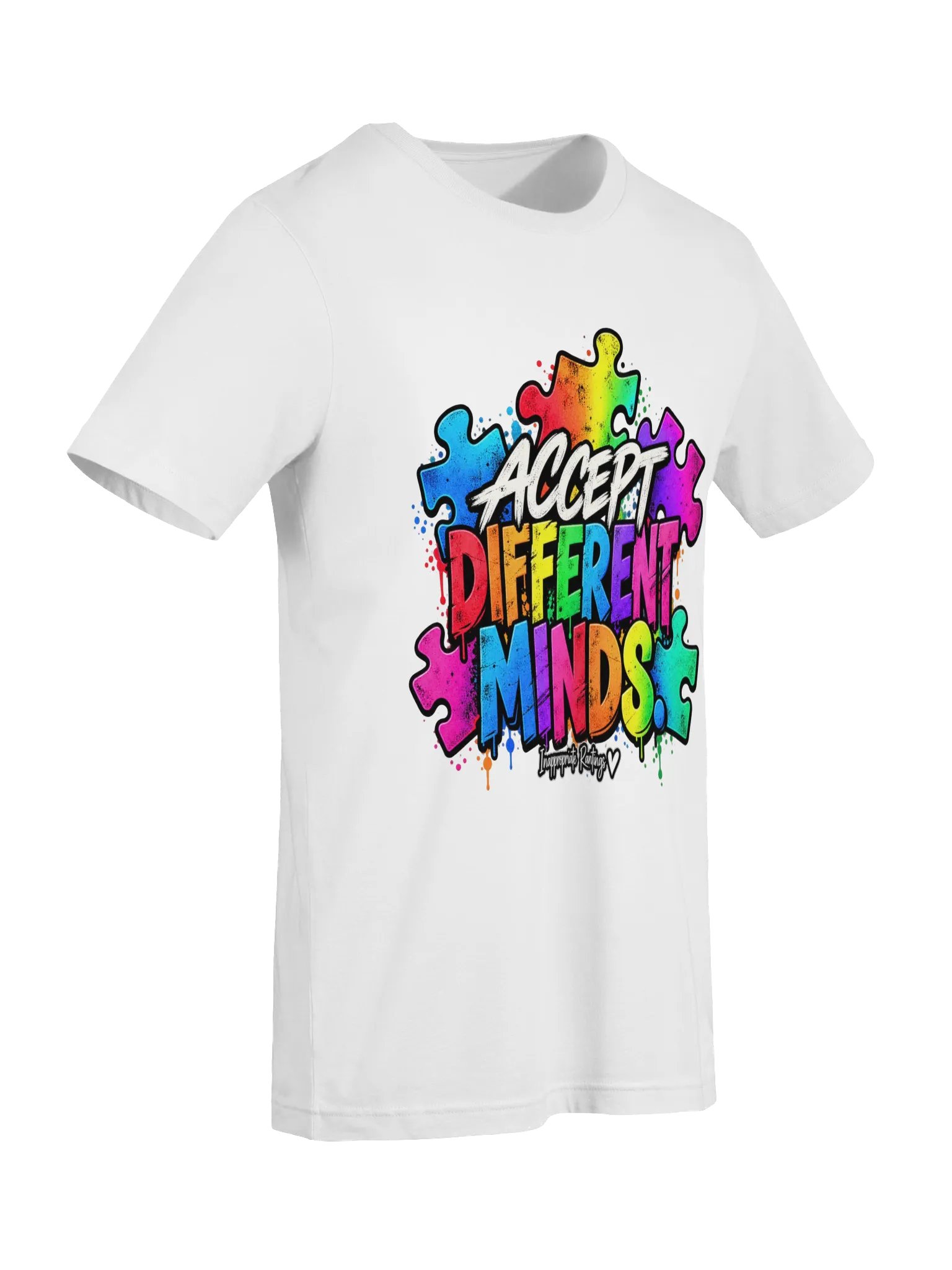 Accept Different Minds Autism Awareness Tee product image (5)