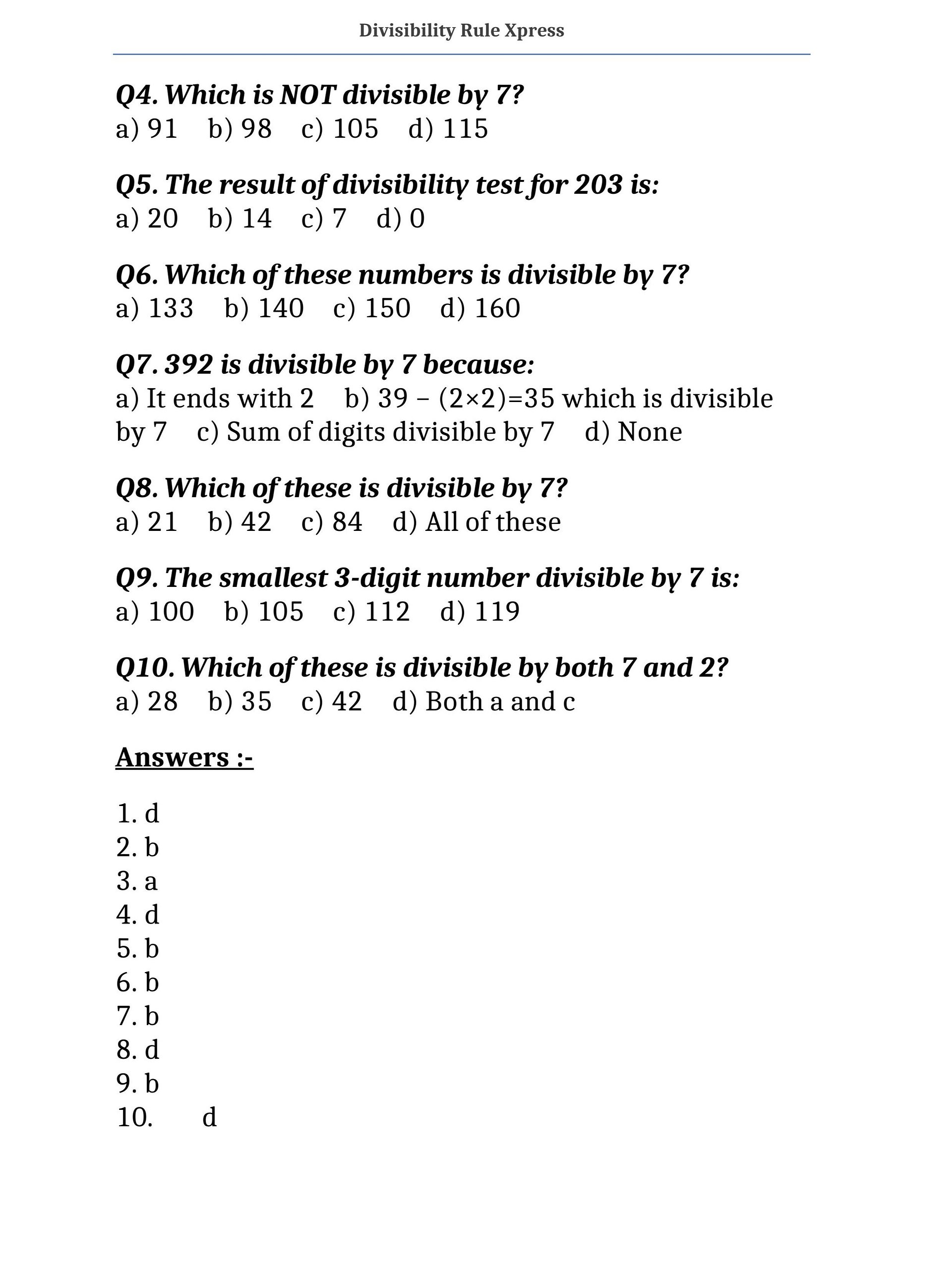 Divisibility Rule Xpress product image (3)