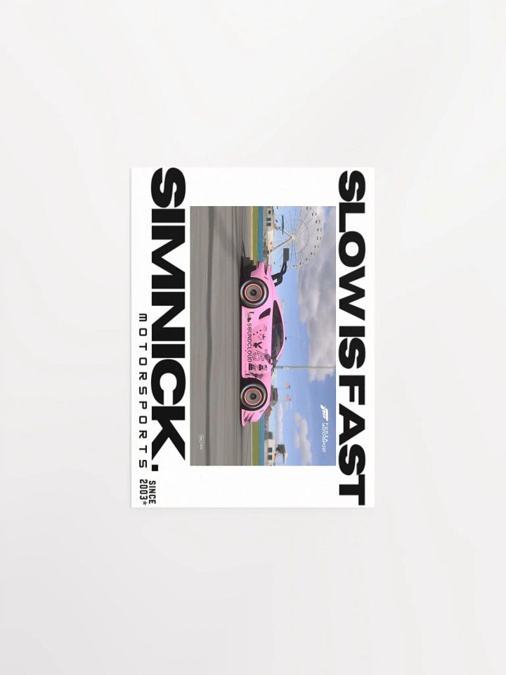 SLOW IS FAST poster product image (1)