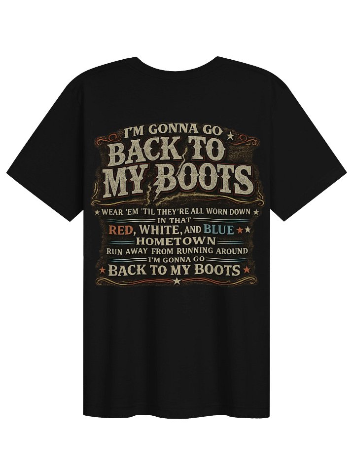 Back to My Boots Vintage Tee 🤠🇺🇸 product image (2)