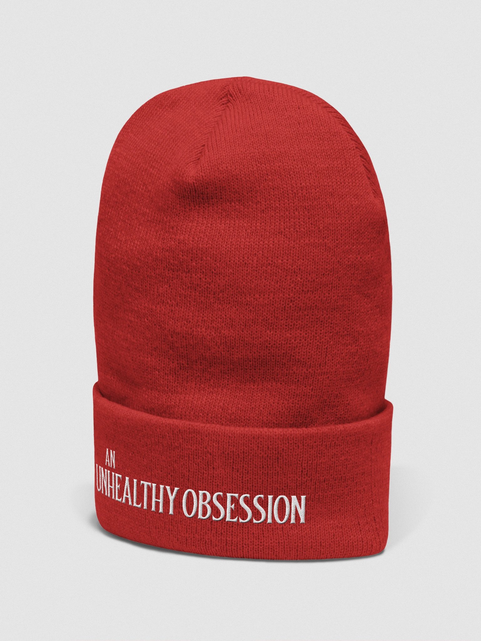 An Unhealthy Obsession beanie product image (2)