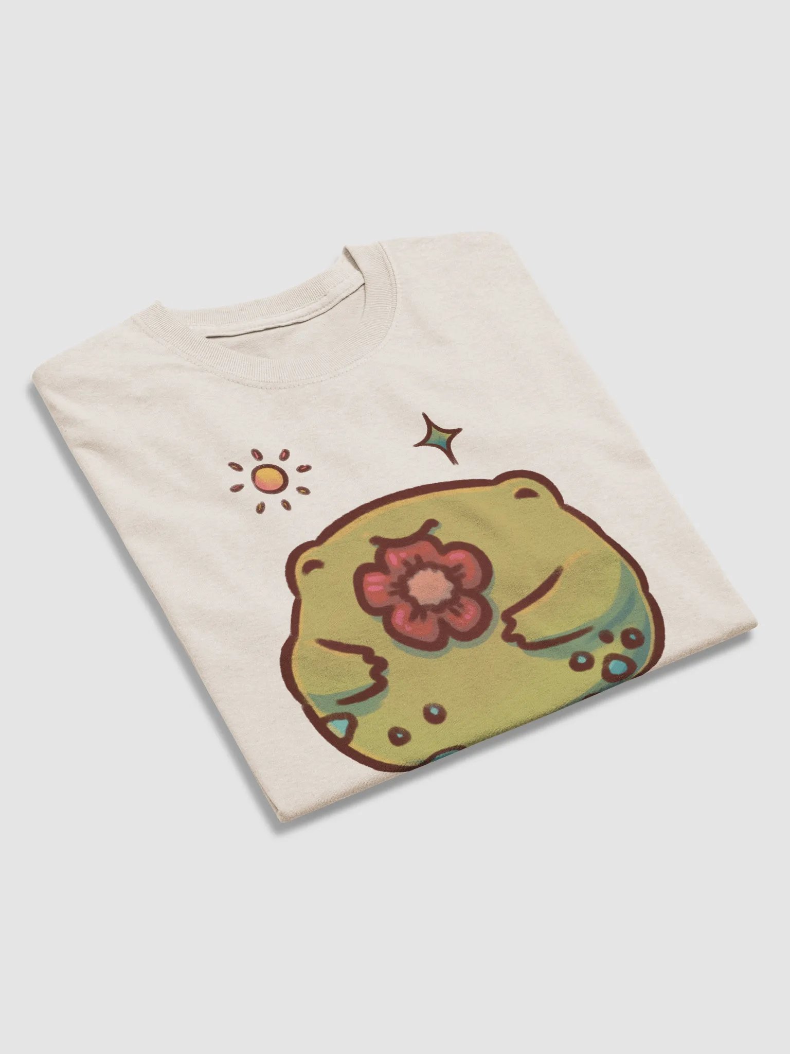 t-shirt : flower frog product image (3)