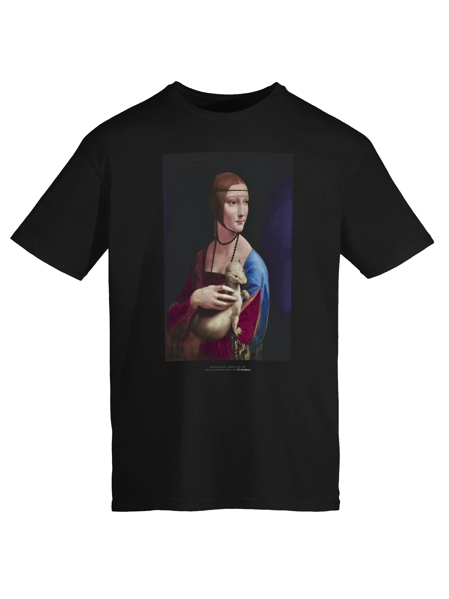 Lady with an Ermine — T-Shirt product image (5)