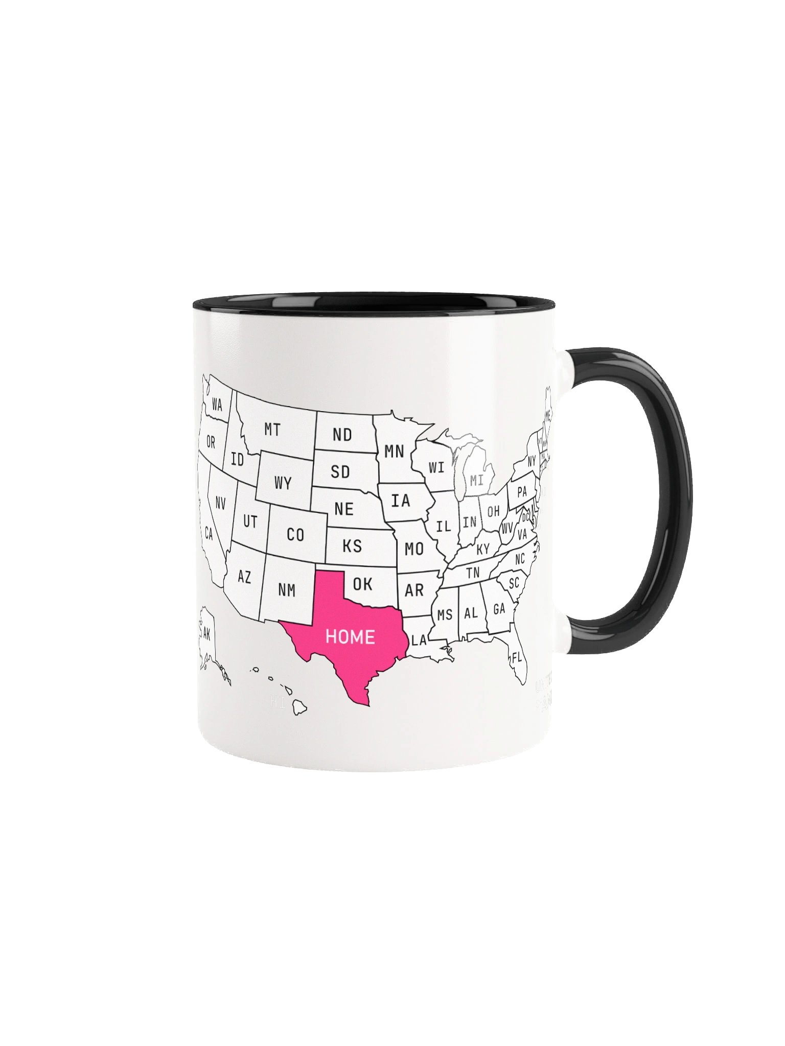 Texas Map Mug product image (1)