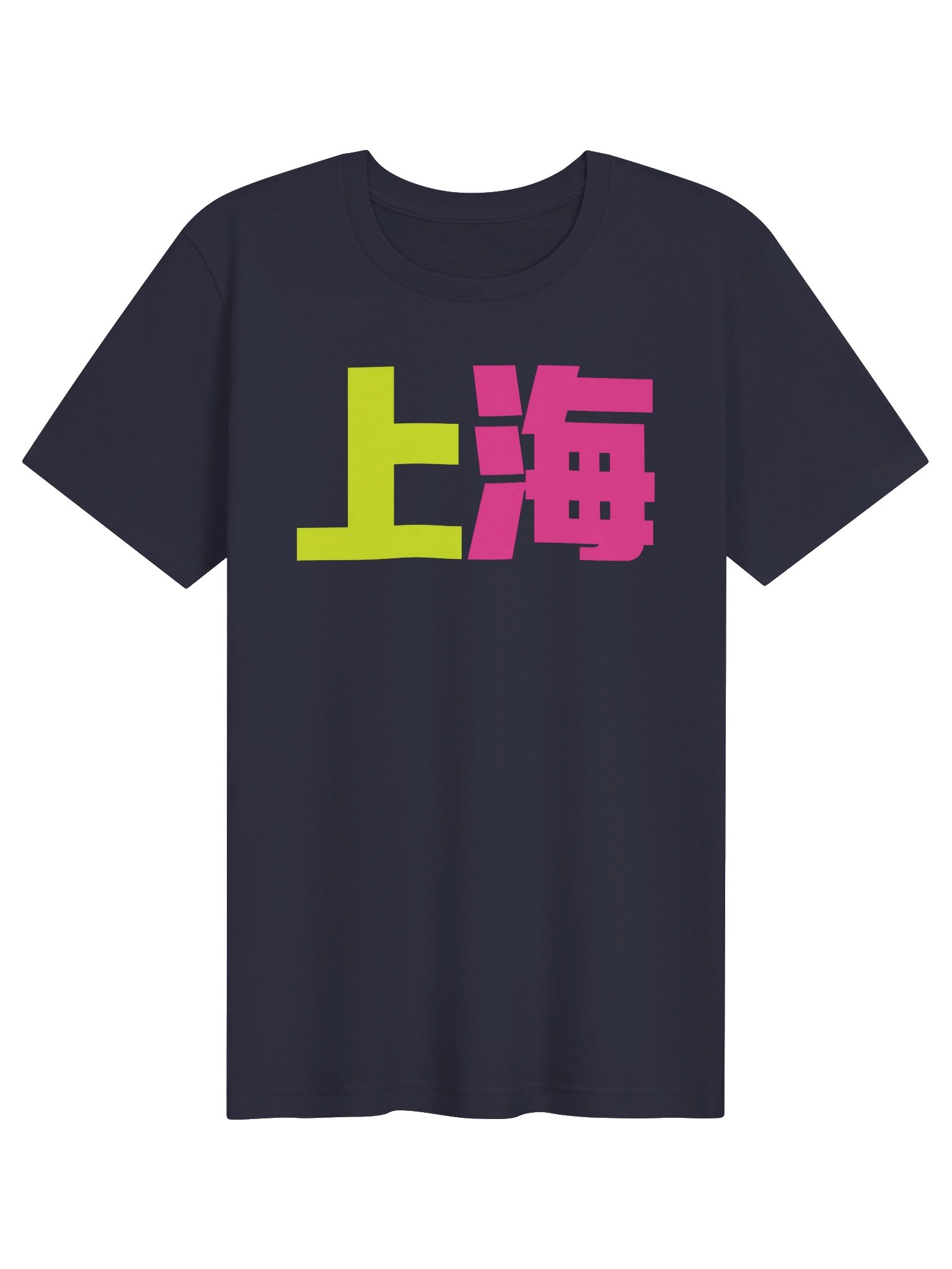Shanghai Neon Chinese Characters Tee product image (1)