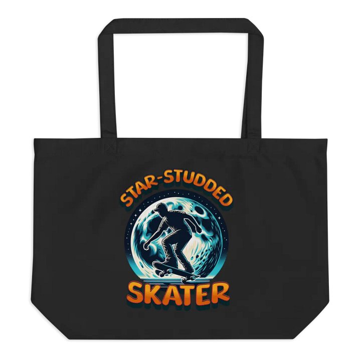 Star-Studded Skater Celestial Eco Tote product image (1)