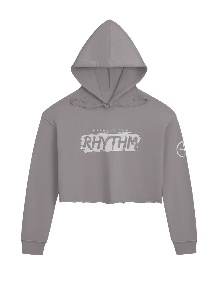 RESPECT THE RHYTHM Cropped Hoodie product image (1)
