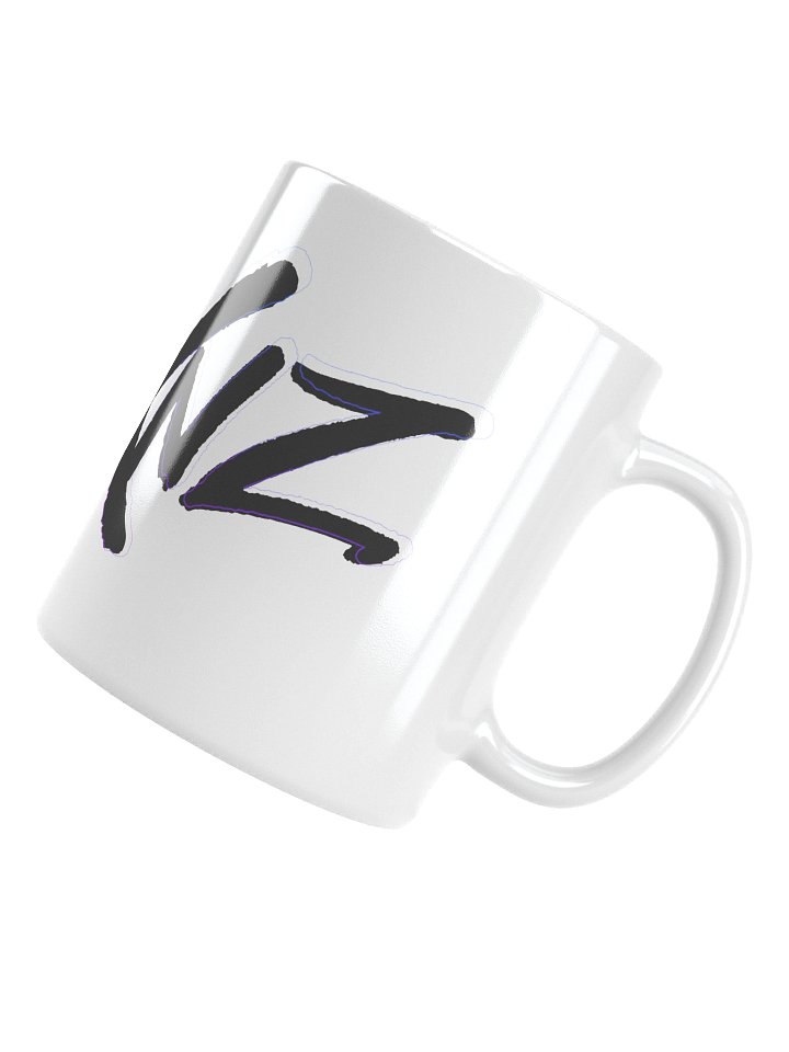 BACXNZ Grey Logo White Mug product image (2)