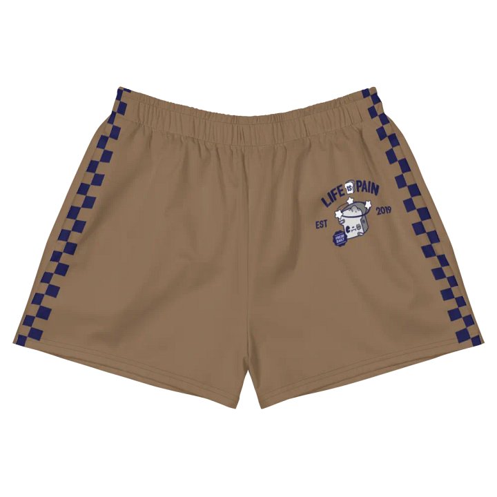 Life is Pain All Over Print Women's Shorts product image (2)