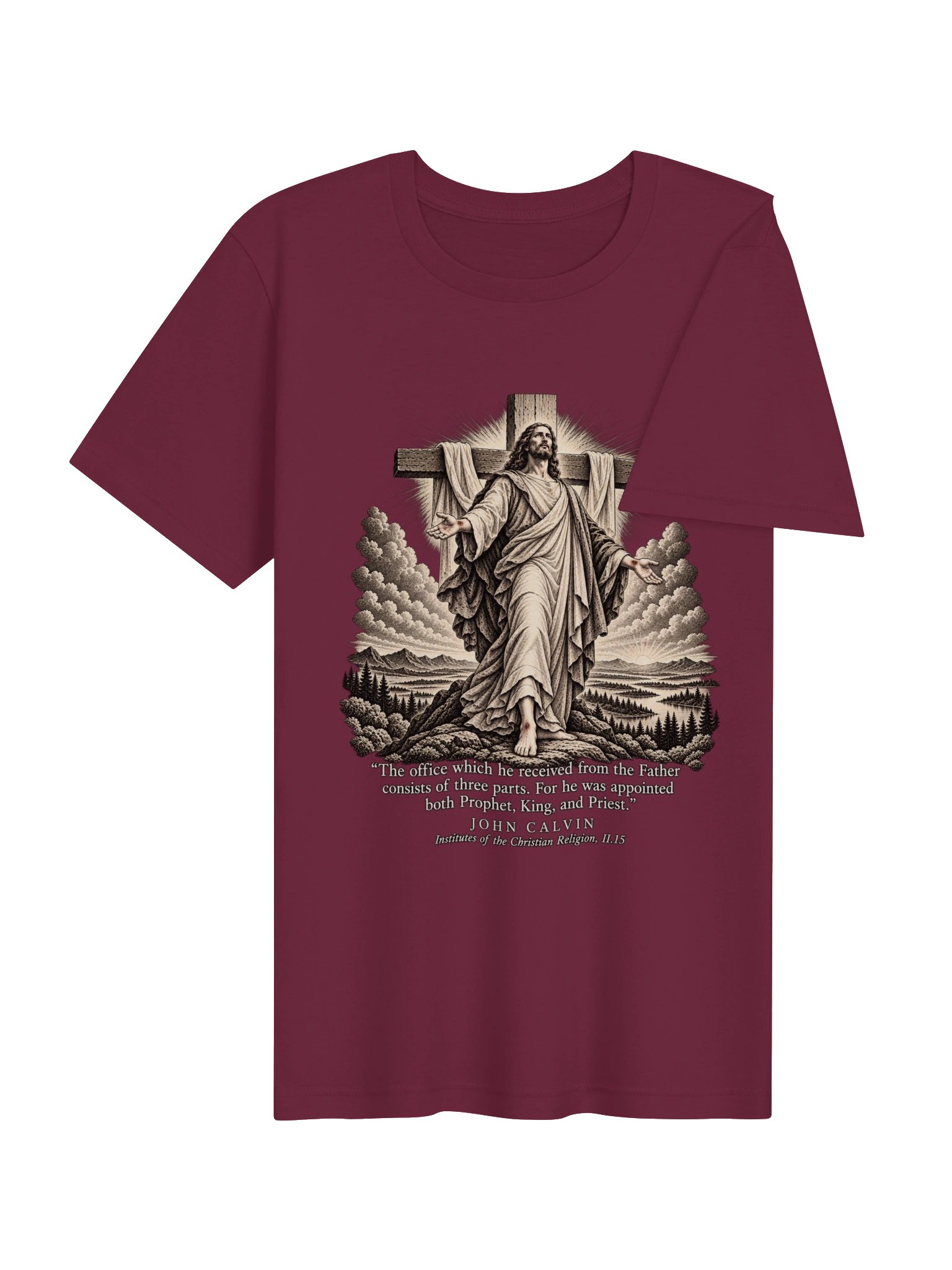 Prophet, Priest, King T-shirt product image (74)
