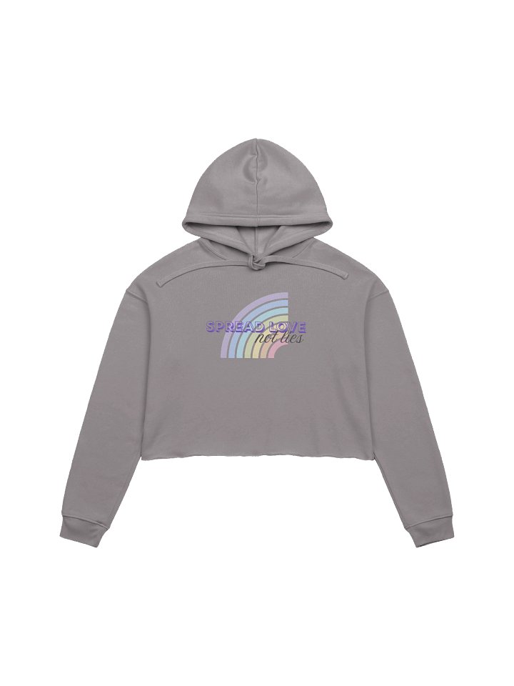 Spread Love Crop Hoodie product image (2)