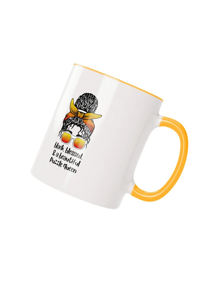 Black, Blessed, & a Beautiful Puzzle Queen Coffee Mug product image (2)