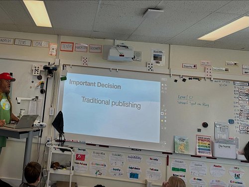 I had the honor and pleasure of sharing my book, “DeNiro: I Am Not A Dog” with a wicked smart 4th grade class. Such a rewardi...