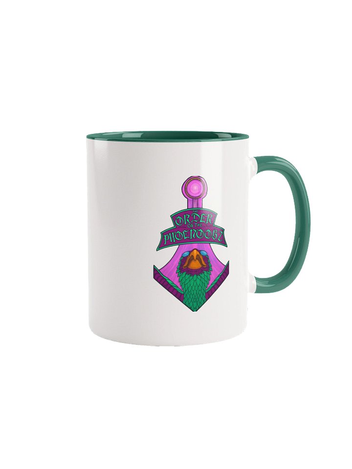 The Order of the Phoenoobz Team Ceramic Mug with Color Inside product image (4)