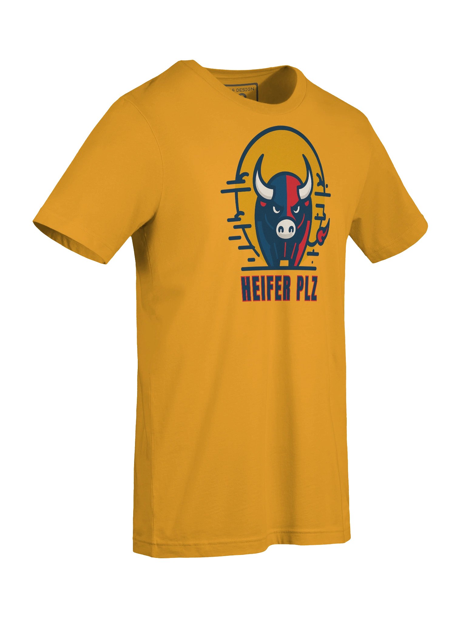 HEIFER PLZ Power Tee – Unleash the Bull, Own the Flame product image (3)