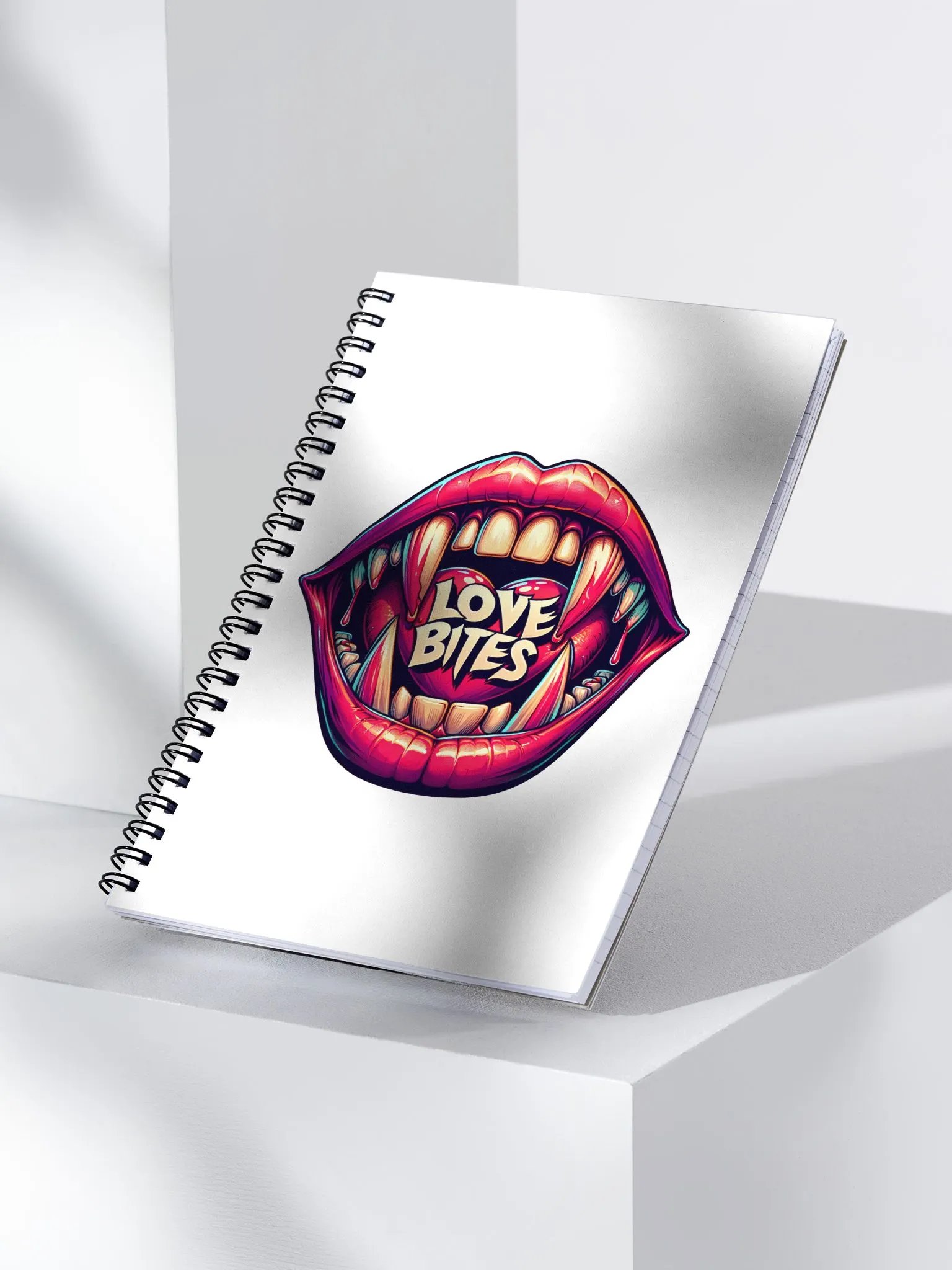 Love Bites Spiral Notebook product image (3)