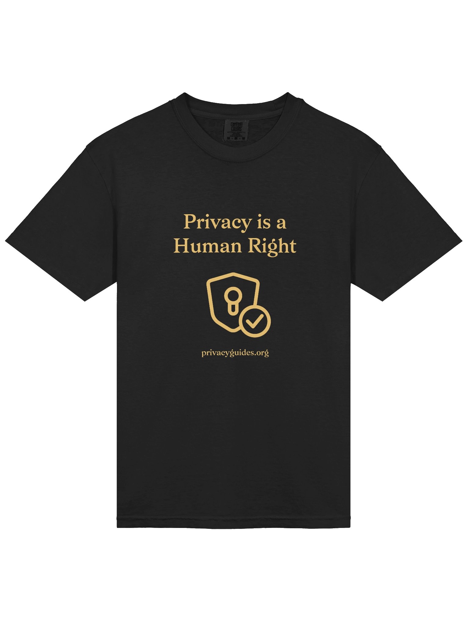 Privacy is a Human Right - Heavyweight T-Shirt (Comfort Colors) product image (1)