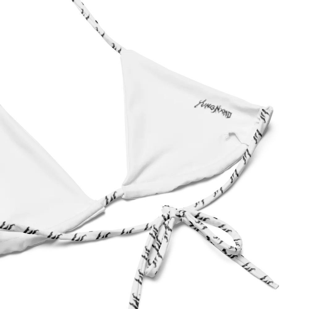 YN Checker Print Bikini Top product image (3)