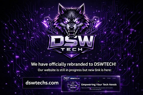 Website still in development but new url is set up dswtechs.com will be looking for workers soon if interested send a cv to D...