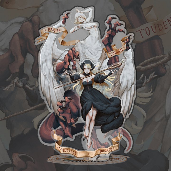 Marcille and Falin Acrylic standee product image (1)