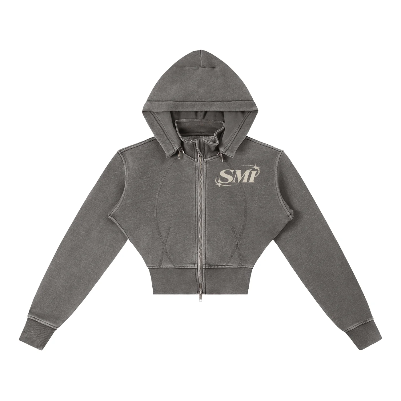 SMI Women Double Zip Hoodie product image (7)