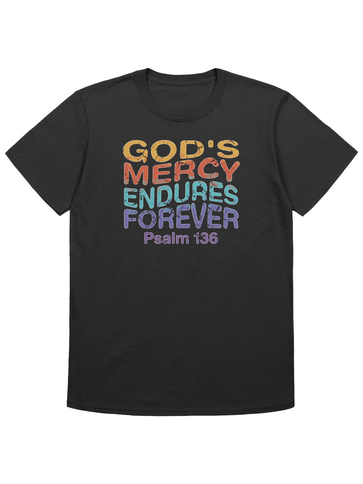 God's Mercy Endures Forever T-Shirt product image (4)