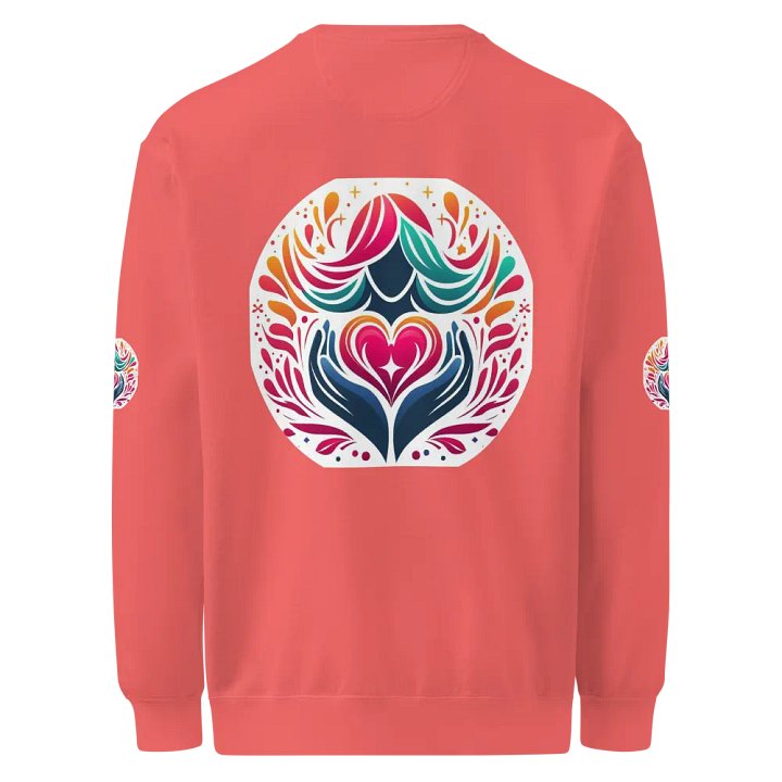 Radiant Heart Unisex Sweatshirt product image (2)