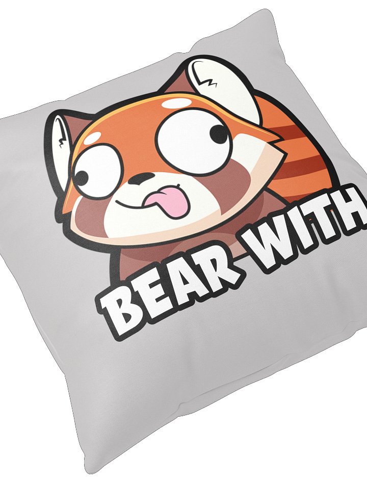 Bear With Print Pillow product image (1)