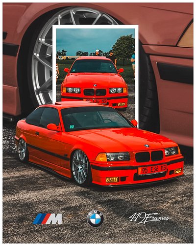 Red. Low. Loud without saying a word. BMW E36 M3 captured at @karsondiecast during #carsandcoffee 7.11.26 #bmw #bmwm3 #e36