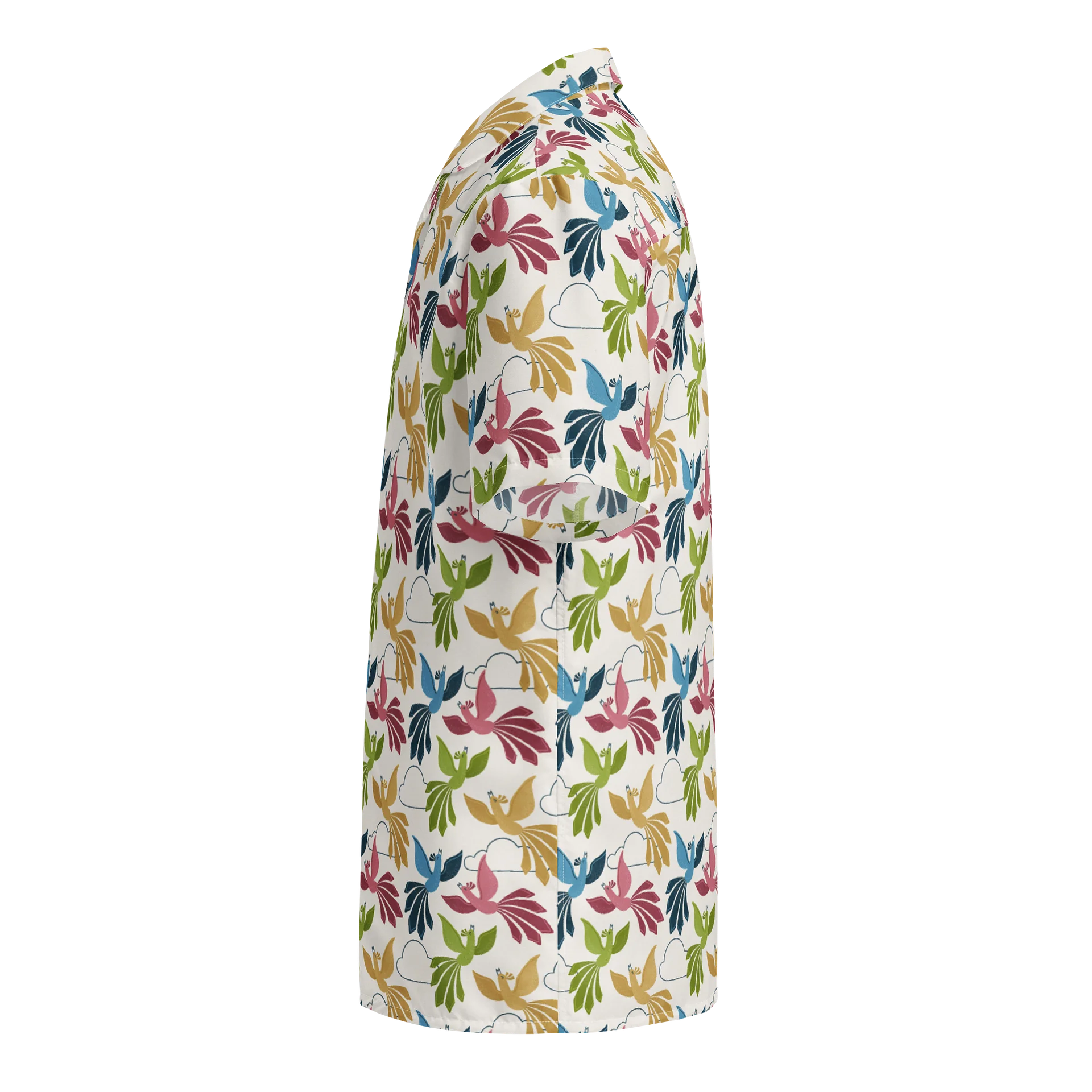 Mid-Century Modern Firebirds Hawaiian Shirt product image (3)