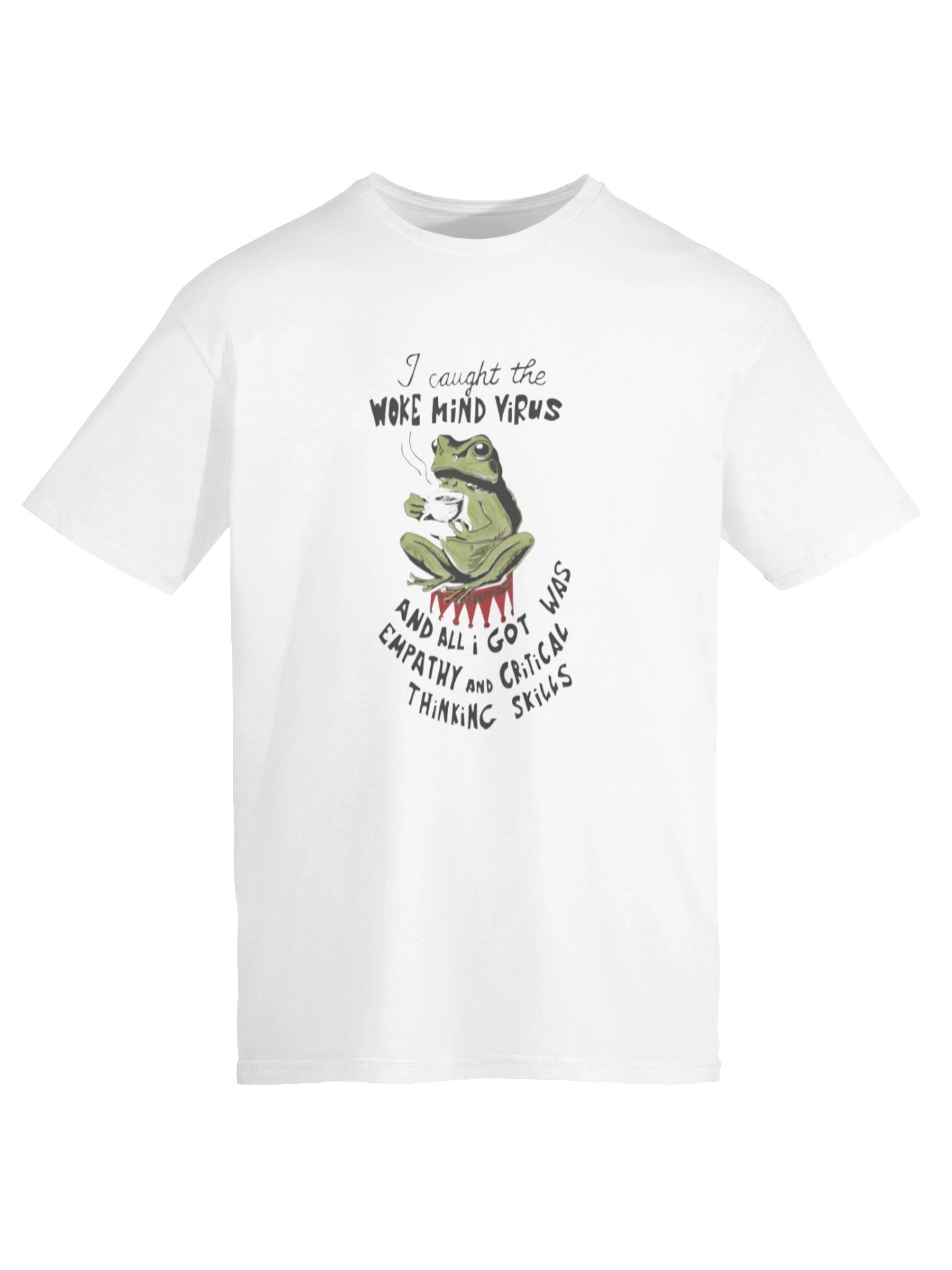 I Caught The Woke Mind Virus Shirt product image (6)