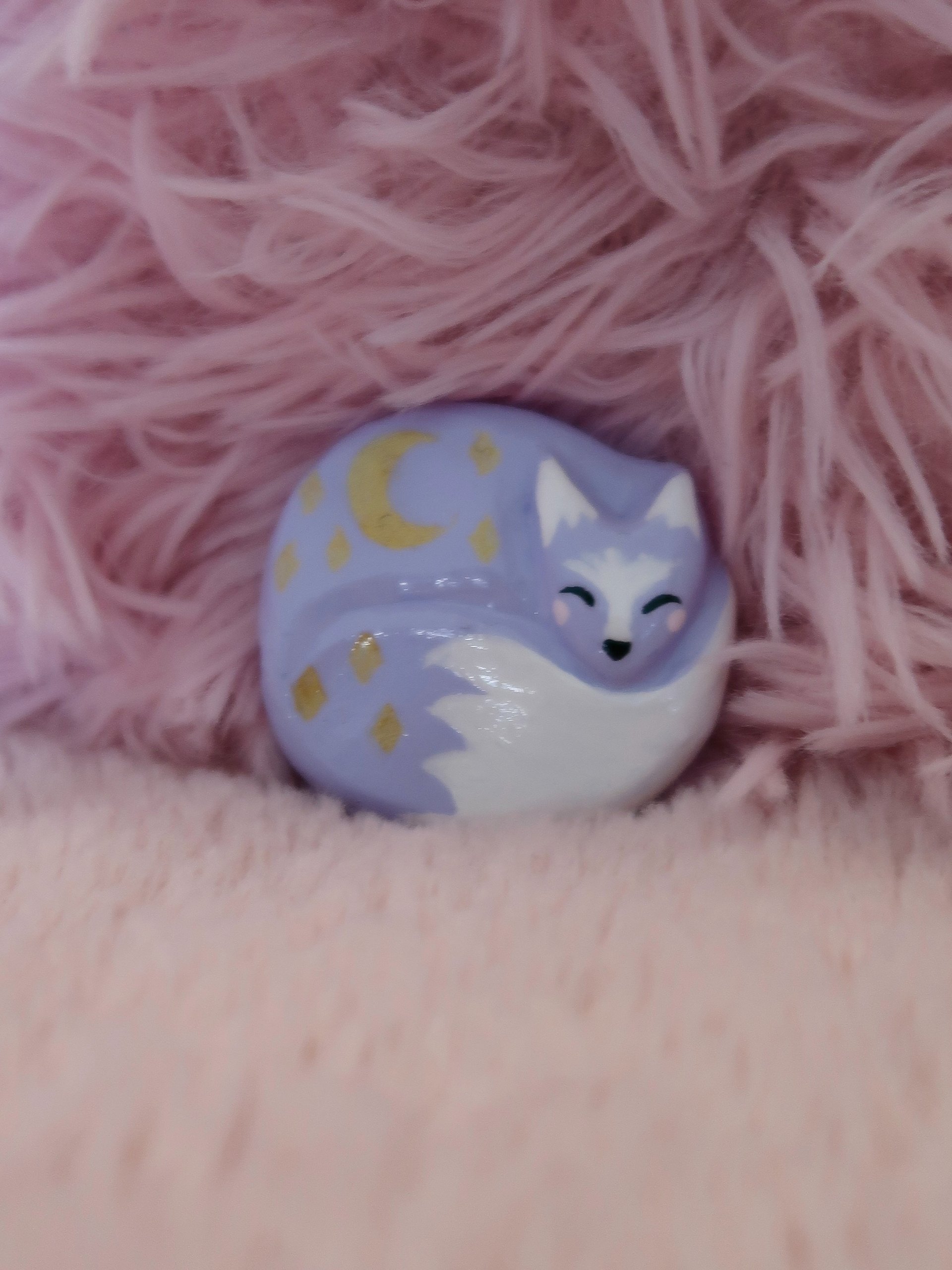 Lavender Fox - Worry Stone product image (4)