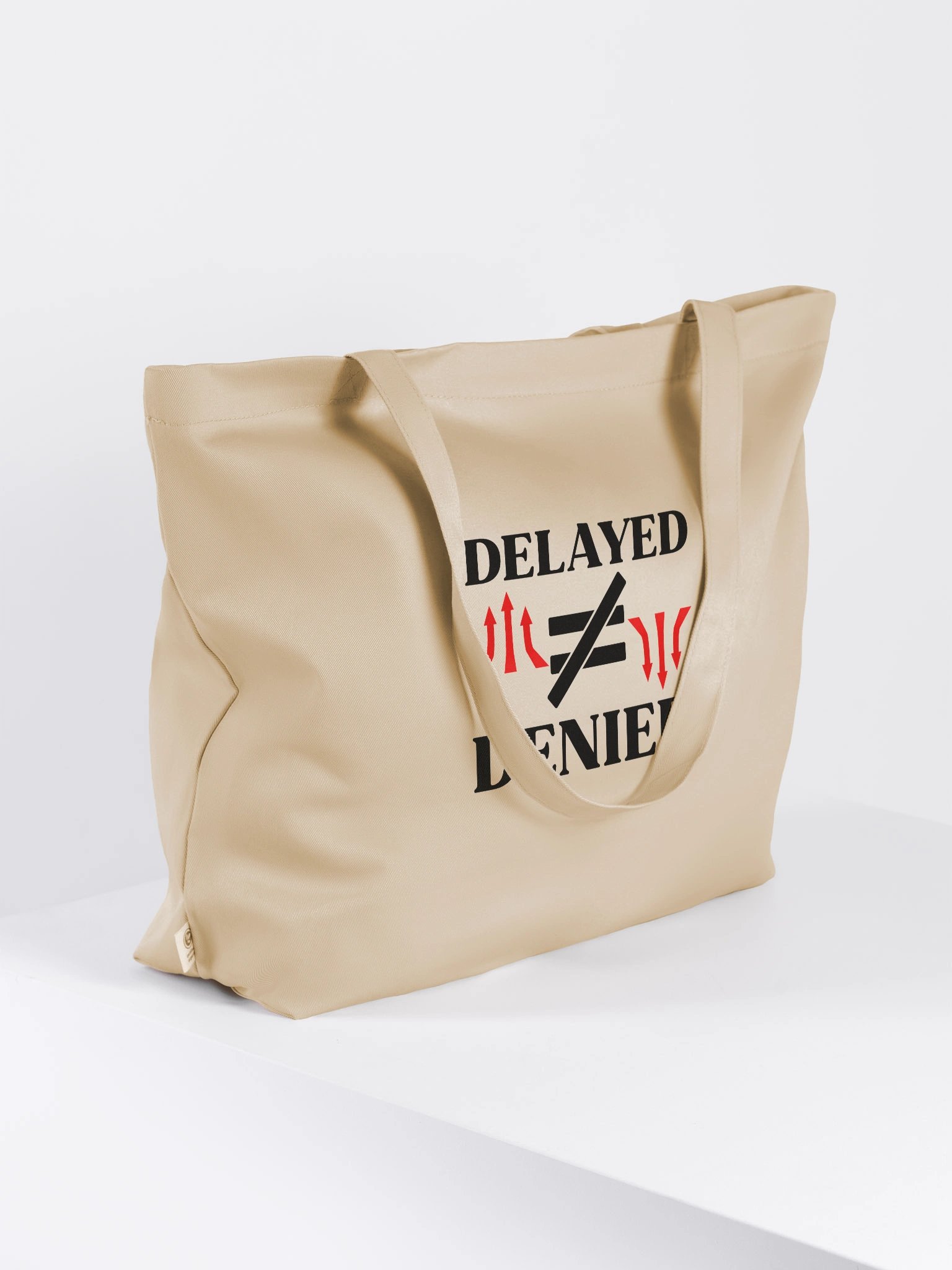 Delayed Not Denied Eco Tote Bag. product image (3)