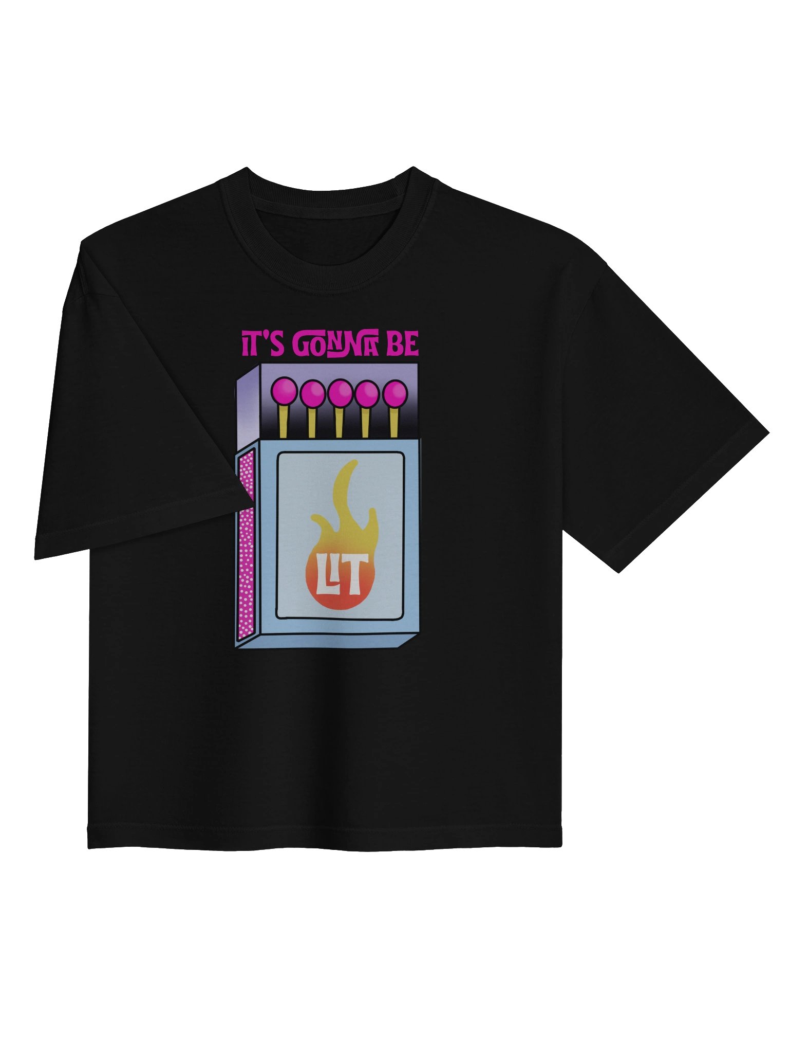 IT’S GONNA BE LIT Boxy Tee product image (5)